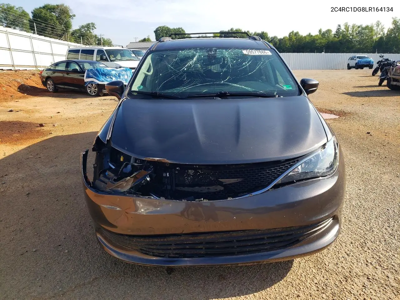 2020 Chrysler Voyager Lxi VIN: 2C4RC1DG8LR164134 Lot: 59577886