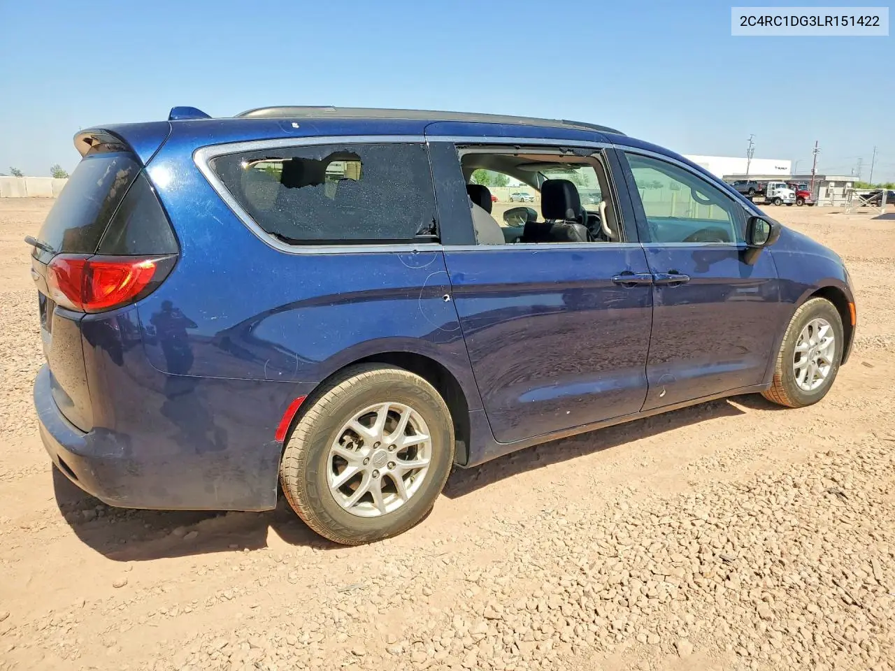 2020 Chrysler Voyager Lxi VIN: 2C4RC1DG3LR151422 Lot: 60646086