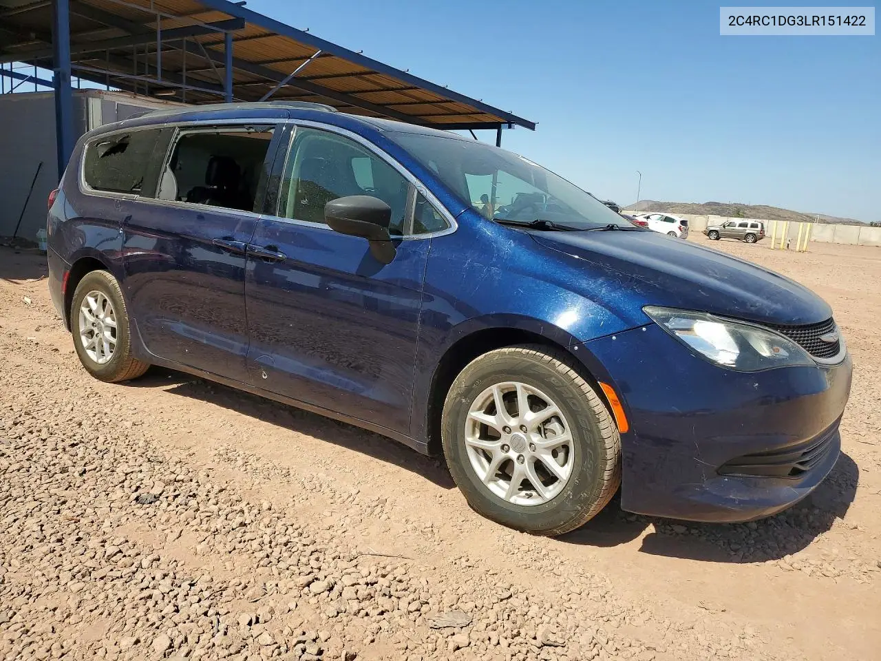 2020 Chrysler Voyager Lxi VIN: 2C4RC1DG3LR151422 Lot: 60646086