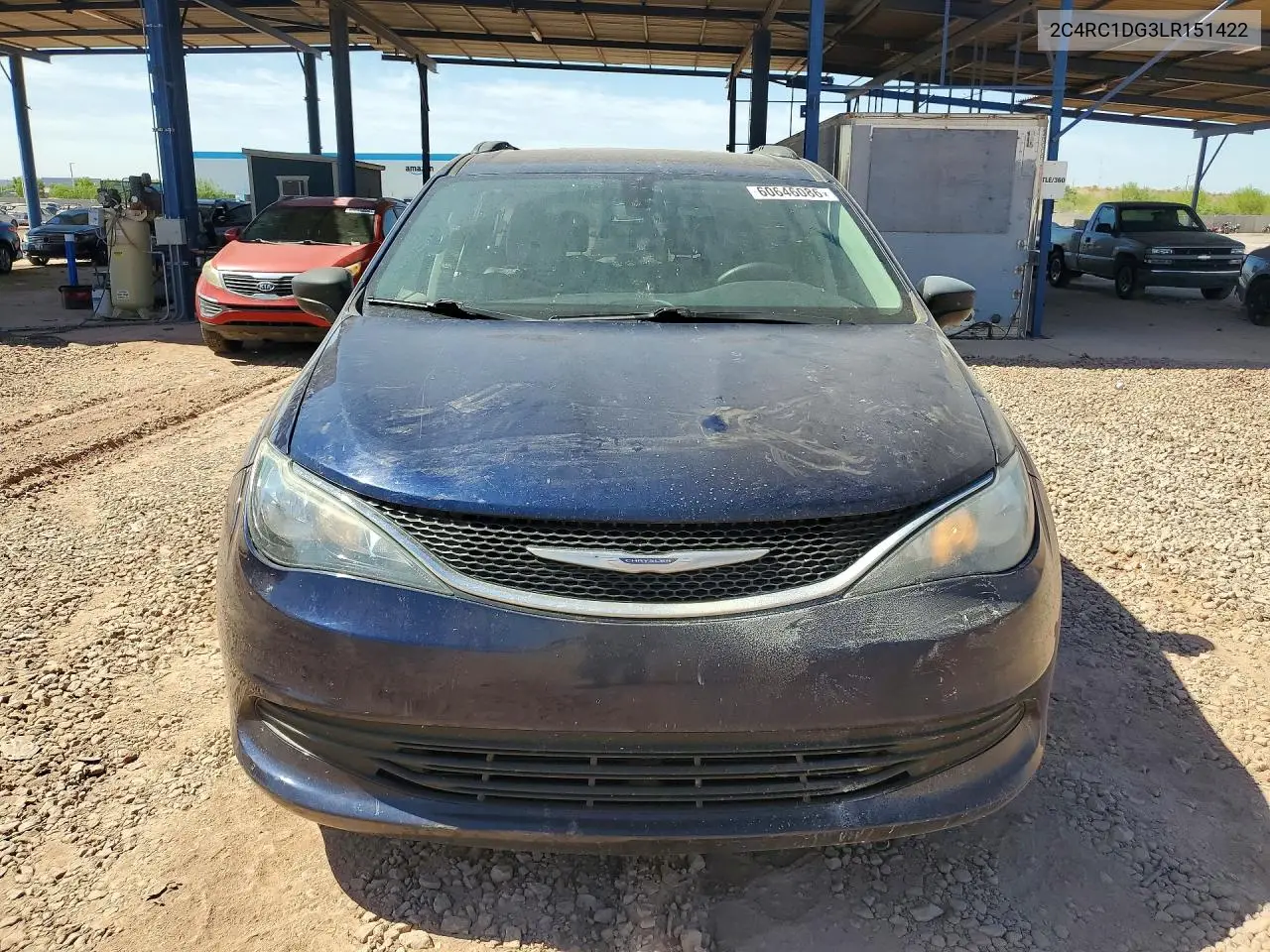 2020 Chrysler Voyager Lxi VIN: 2C4RC1DG3LR151422 Lot: 60646086