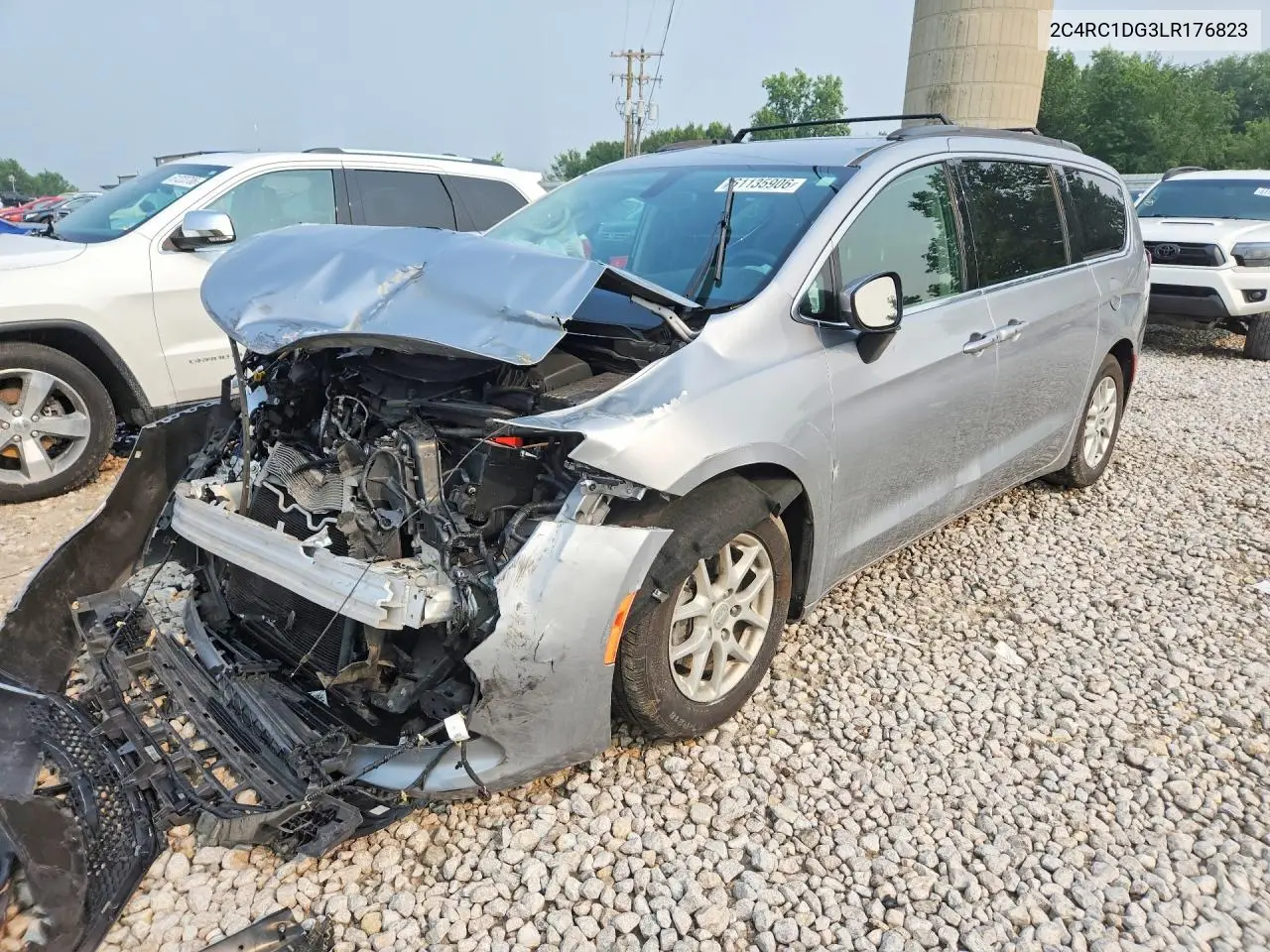 2020 Chrysler Voyager Lxi VIN: 2C4RC1DG3LR176823 Lot: 61135906