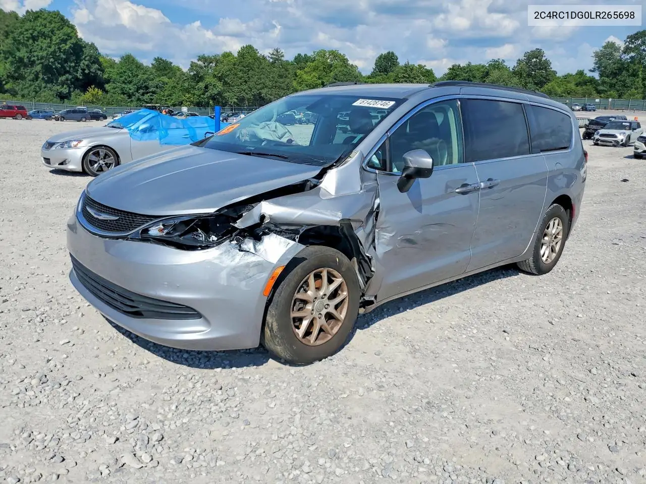 2020 Chrysler Voyager Lxi VIN: 2C4RC1DG0LR265698 Lot: 61428746