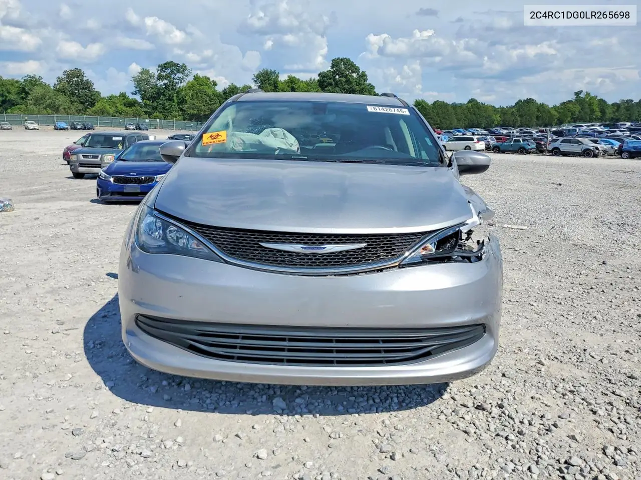 2020 Chrysler Voyager Lxi VIN: 2C4RC1DG0LR265698 Lot: 61428746