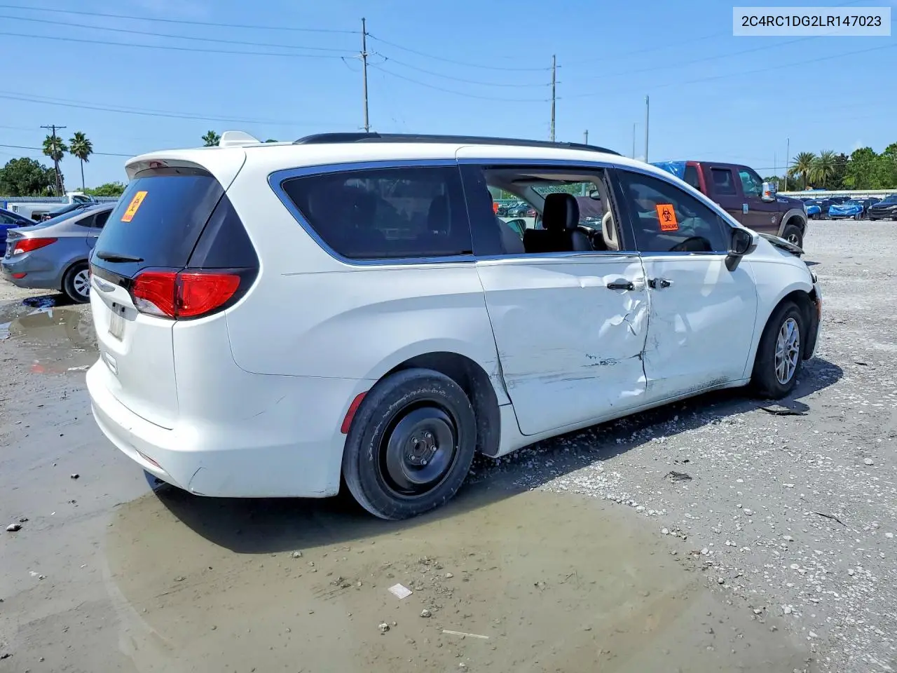 2020 Chrysler Voyager Lxi VIN: 2C4RC1DG2LR147023 Lot: 62073726