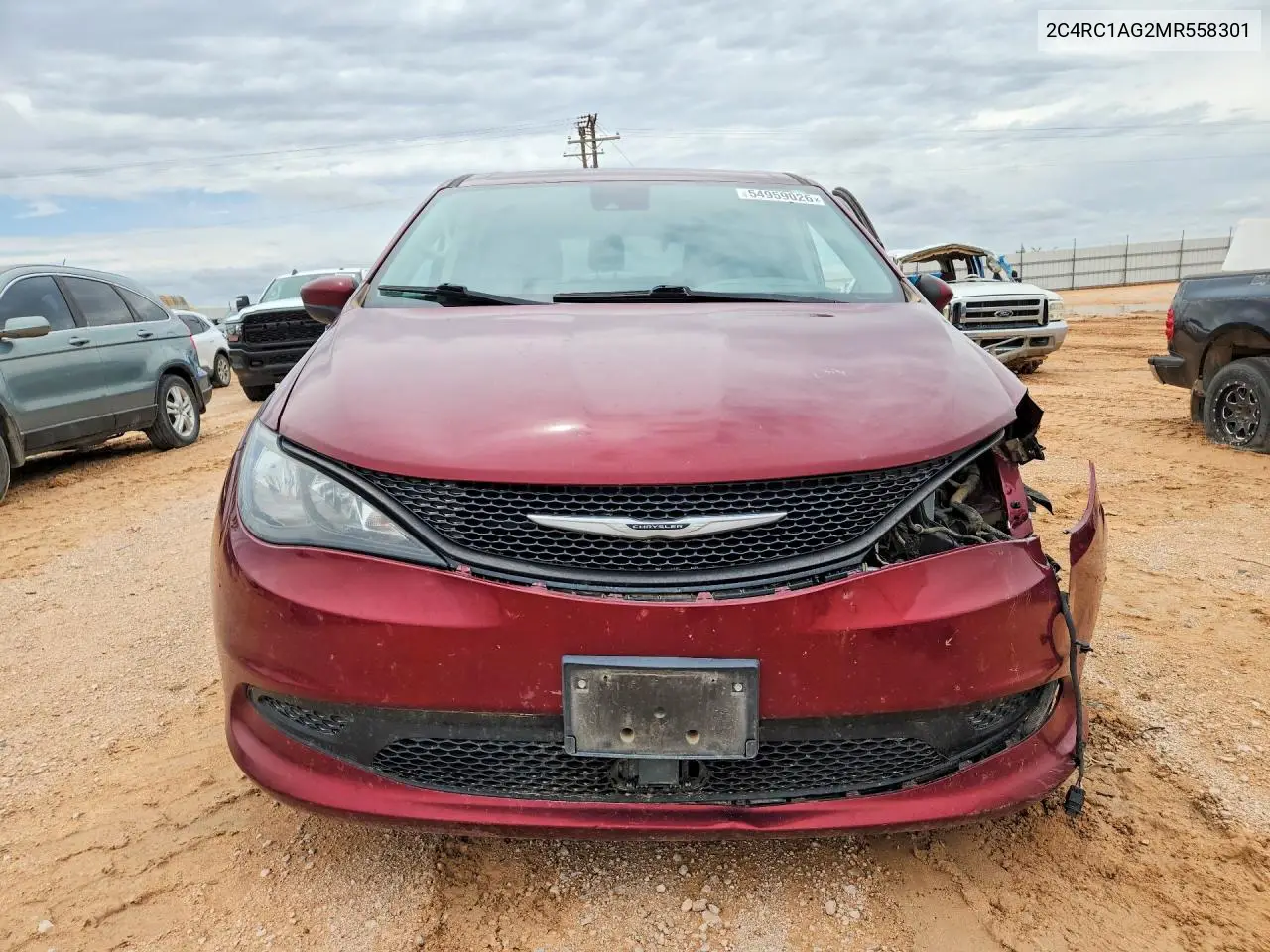 2021 Chrysler Voyager L VIN: 2C4RC1AG2MR558301 Lot: 54959026