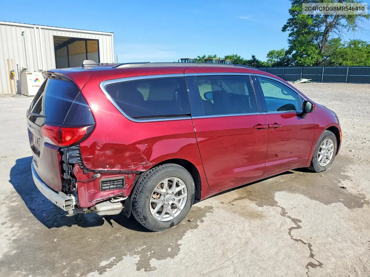 2021 Chrysler Voyager Lxi VIN: 2C4RC1DG8MR546410 Lot: 55702996