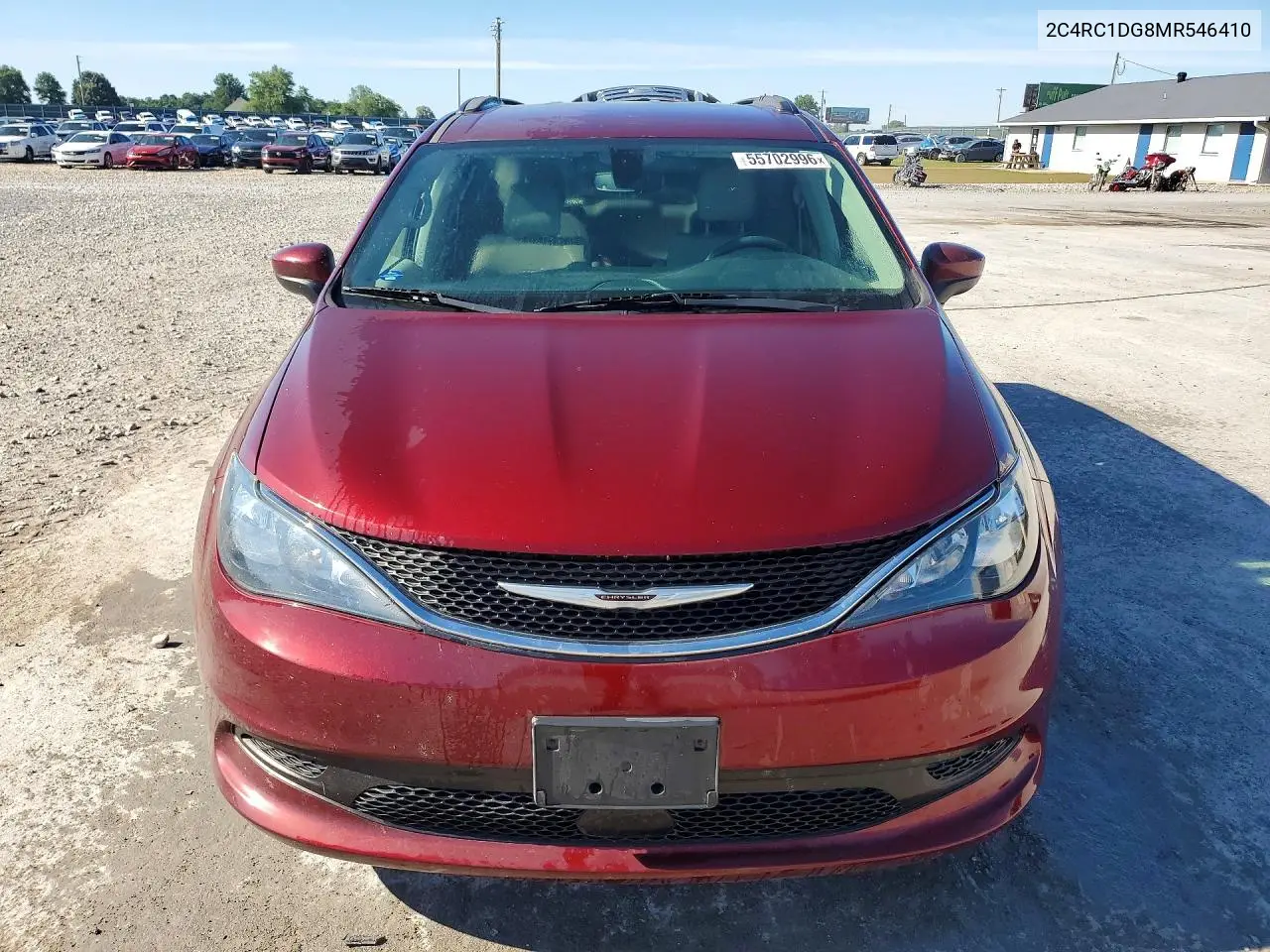 2021 Chrysler Voyager Lxi VIN: 2C4RC1DG8MR546410 Lot: 55702996