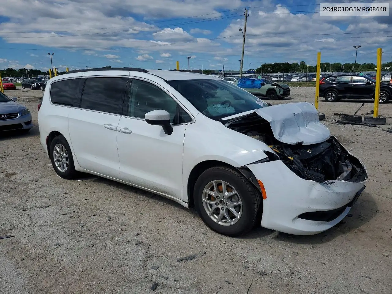 2021 Chrysler Voyager Lxi VIN: 2C4RC1DG5MR508648 Lot: 57319606