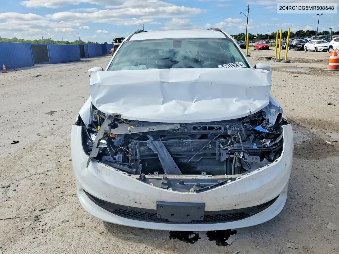 2021 Chrysler Voyager Lxi VIN: 2C4RC1DG5MR508648 Lot: 57319606
