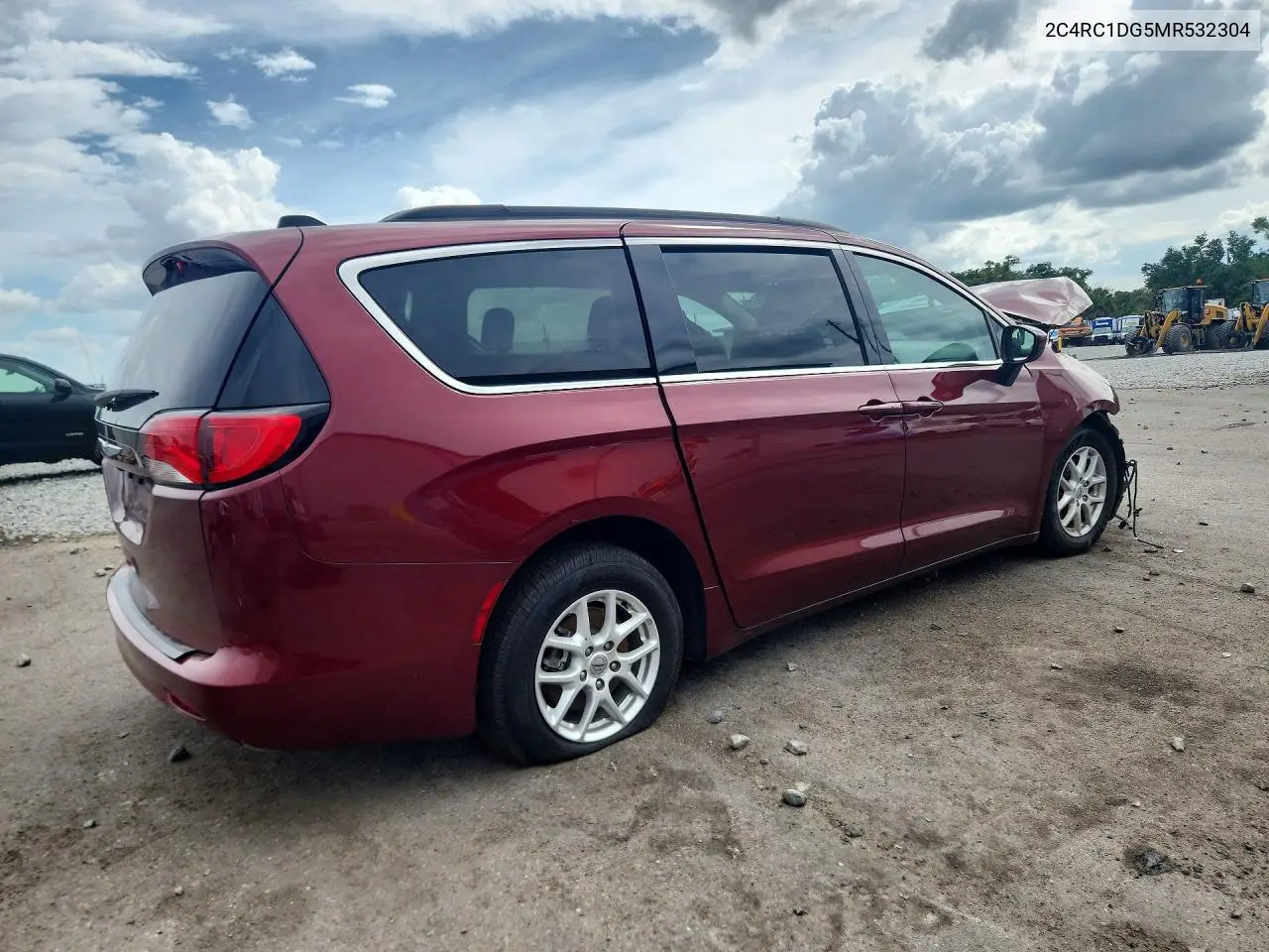 2021 Chrysler Voyager Lxi VIN: 2C4RC1DG5MR532304 Lot: 57367036