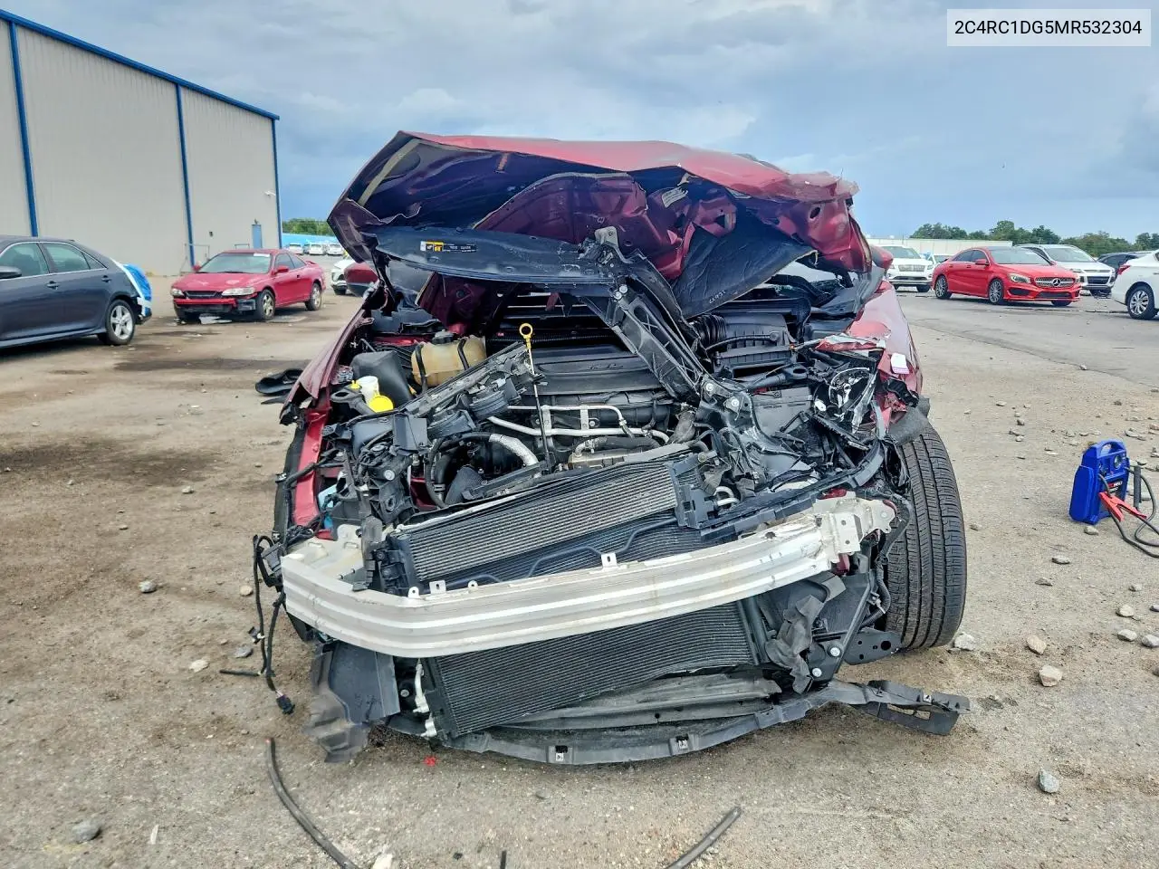 2021 Chrysler Voyager Lxi VIN: 2C4RC1DG5MR532304 Lot: 57367036