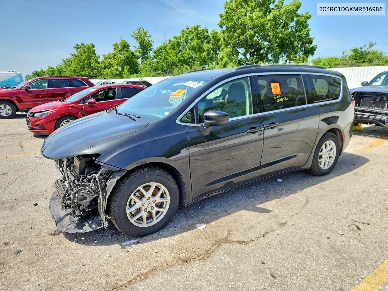 2021 Chrysler Voyager Lxi VIN: 2C4RC1DGXMR516986 Lot: 57729636