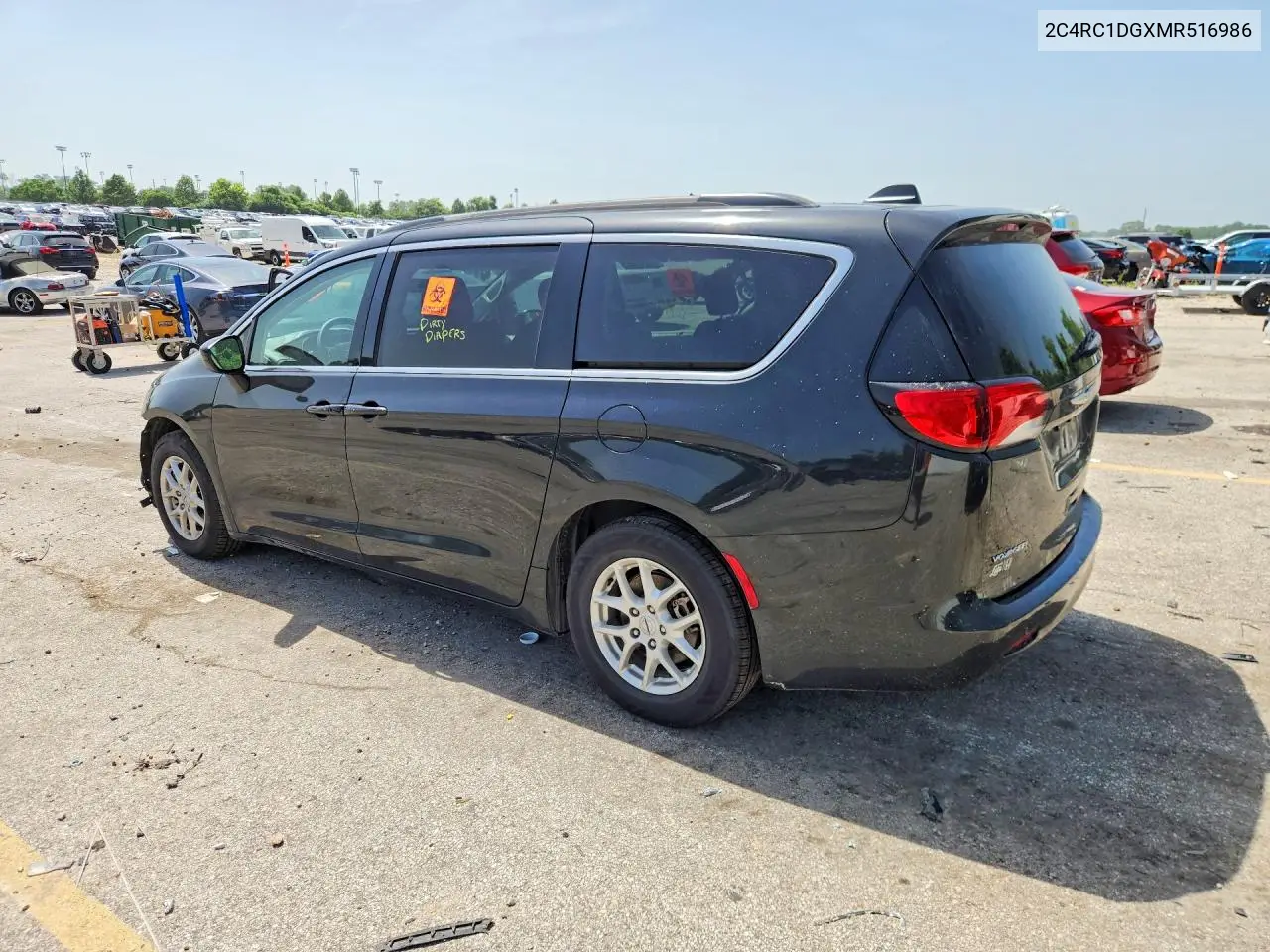 2021 Chrysler Voyager Lxi VIN: 2C4RC1DGXMR516986 Lot: 57729636