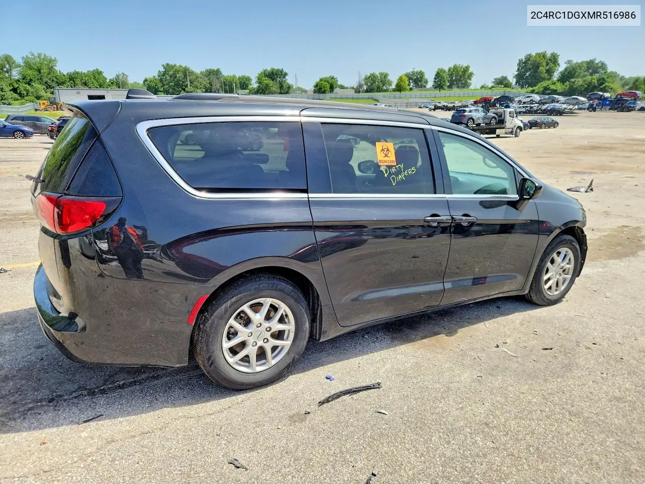 2021 Chrysler Voyager Lxi VIN: 2C4RC1DGXMR516986 Lot: 57729636
