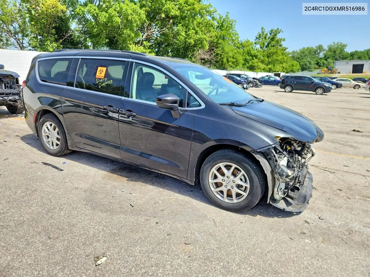 2021 Chrysler Voyager Lxi VIN: 2C4RC1DGXMR516986 Lot: 57729636