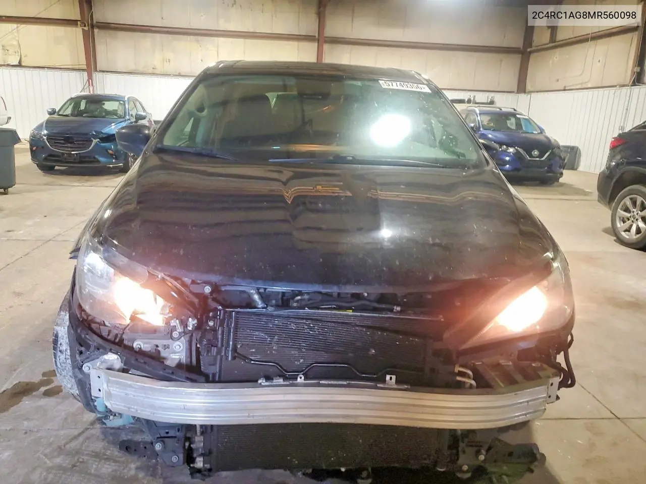 2021 Chrysler Voyager L VIN: 2C4RC1AG8MR560098 Lot: 57749356