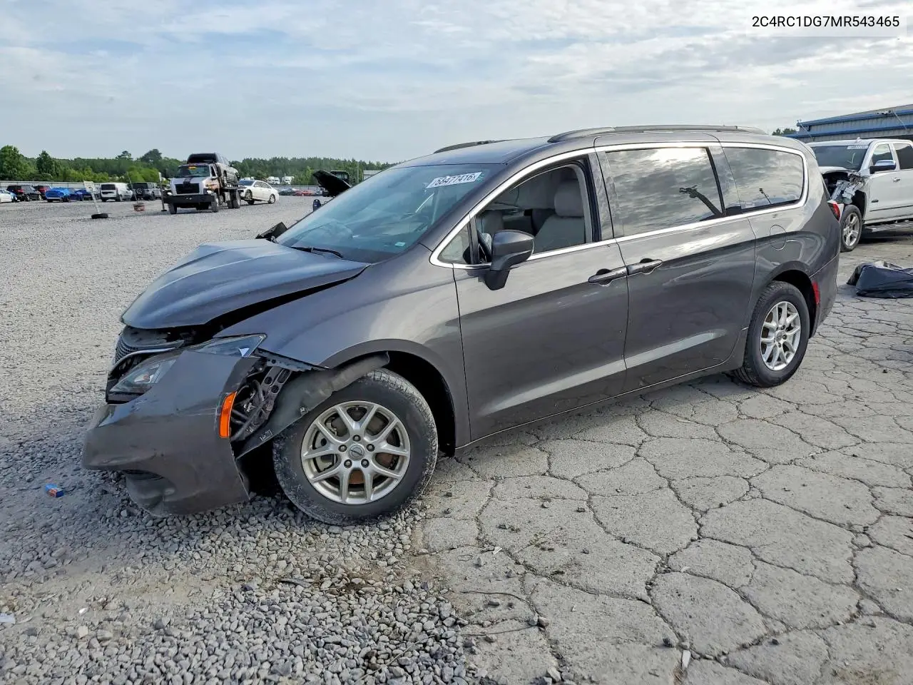 2021 Chrysler Voyager Lxi VIN: 2C4RC1DG7MR543465 Lot: 58477416