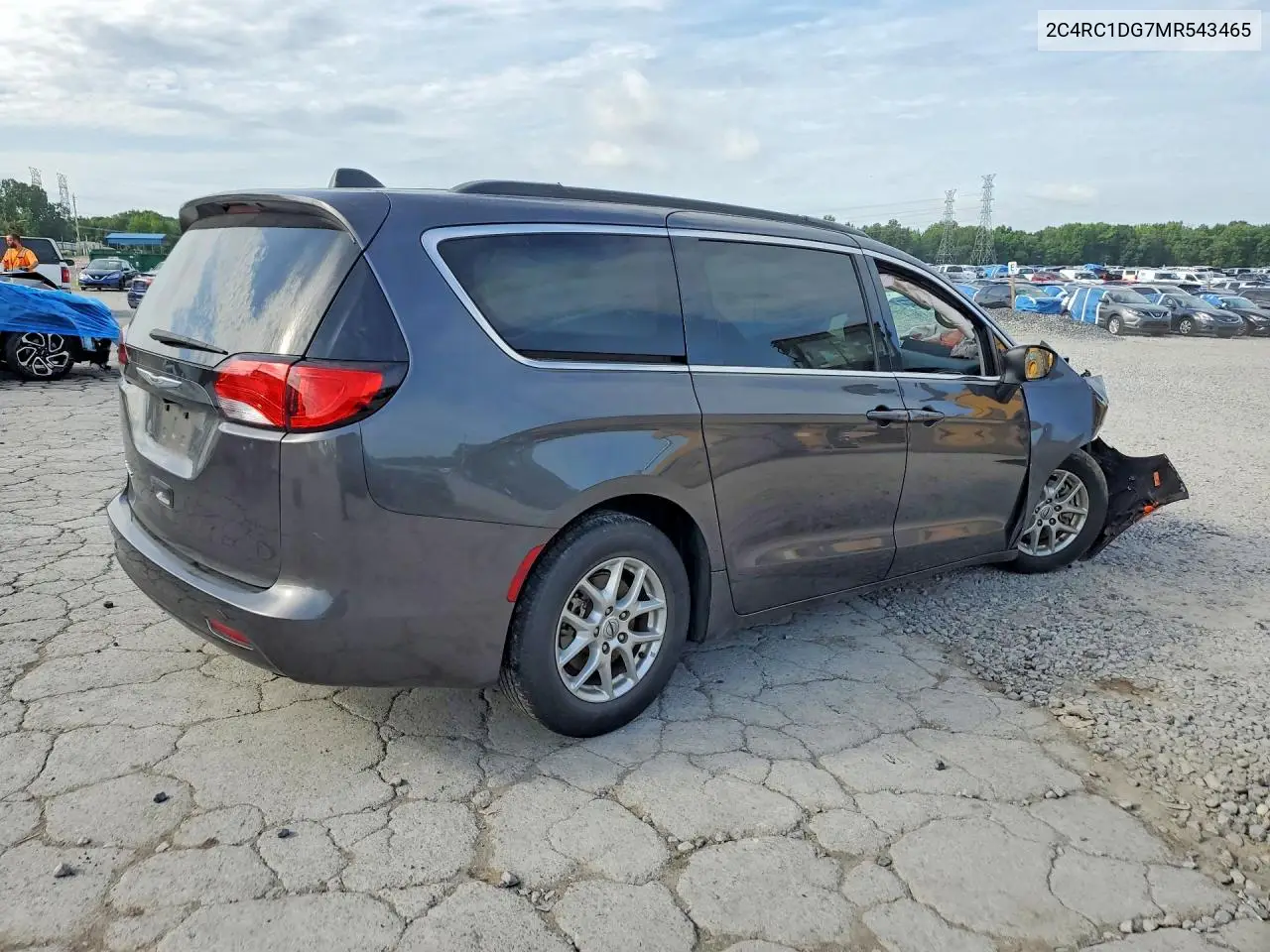 2021 Chrysler Voyager Lxi VIN: 2C4RC1DG7MR543465 Lot: 58477416