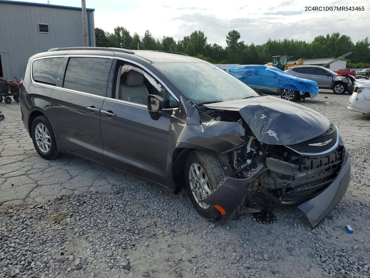 2021 Chrysler Voyager Lxi VIN: 2C4RC1DG7MR543465 Lot: 58477416