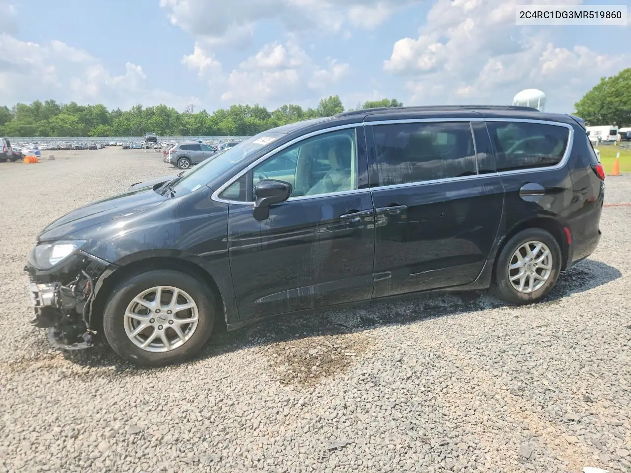 2021 Chrysler Voyager Lxi VIN: 2C4RC1DG3MR519860 Lot: 58784226