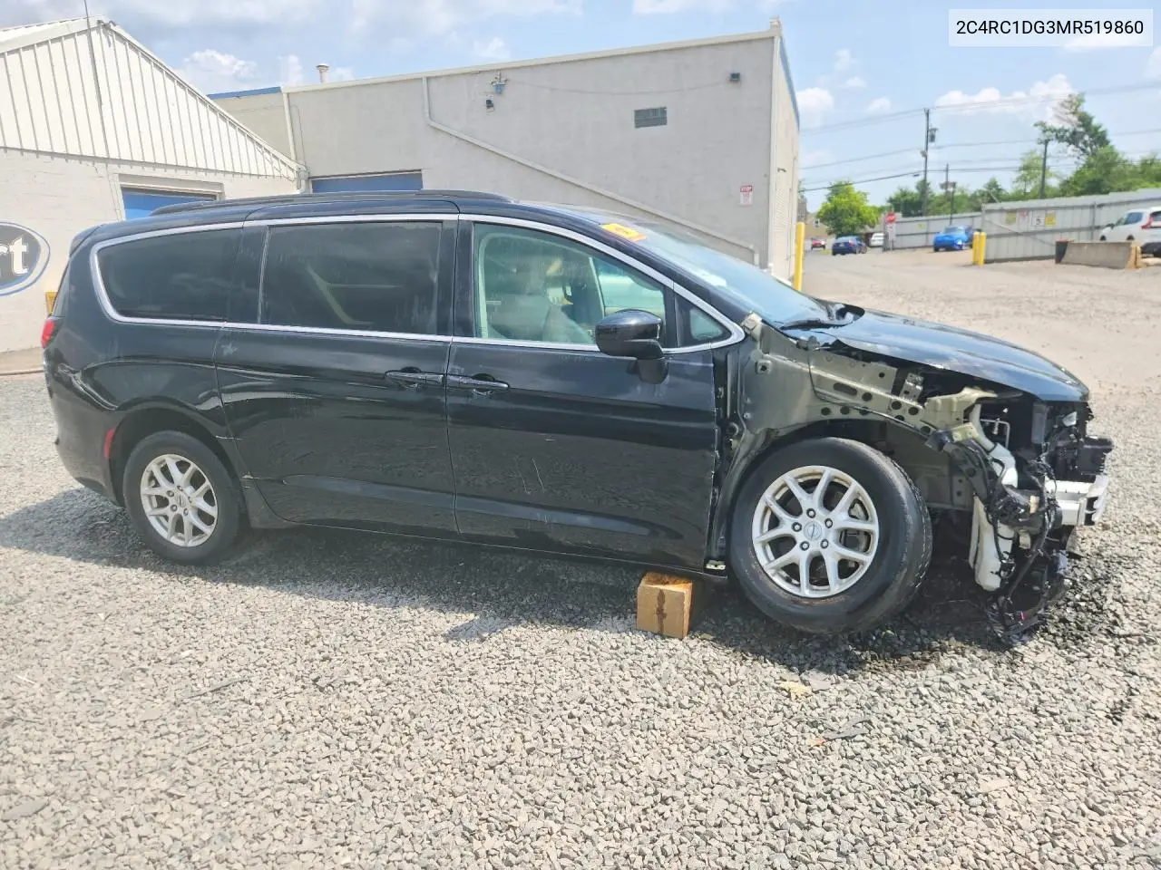 2021 Chrysler Voyager Lxi VIN: 2C4RC1DG3MR519860 Lot: 58784226