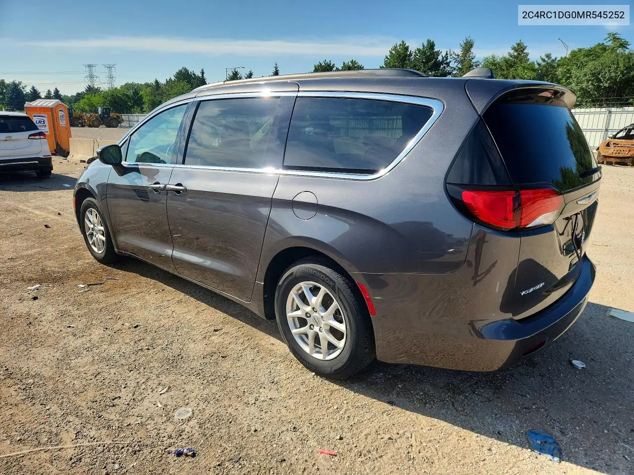 2021 Chrysler Voyager Lxi VIN: 2C4RC1DG0MR545252 Lot: 59899166