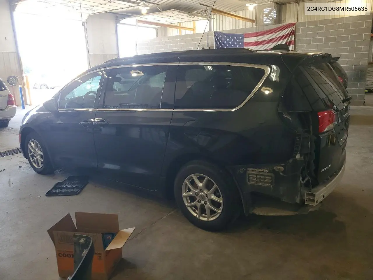 2021 Chrysler Voyager Lxi VIN: 2C4RC1DG8MR506635 Lot: 60657696