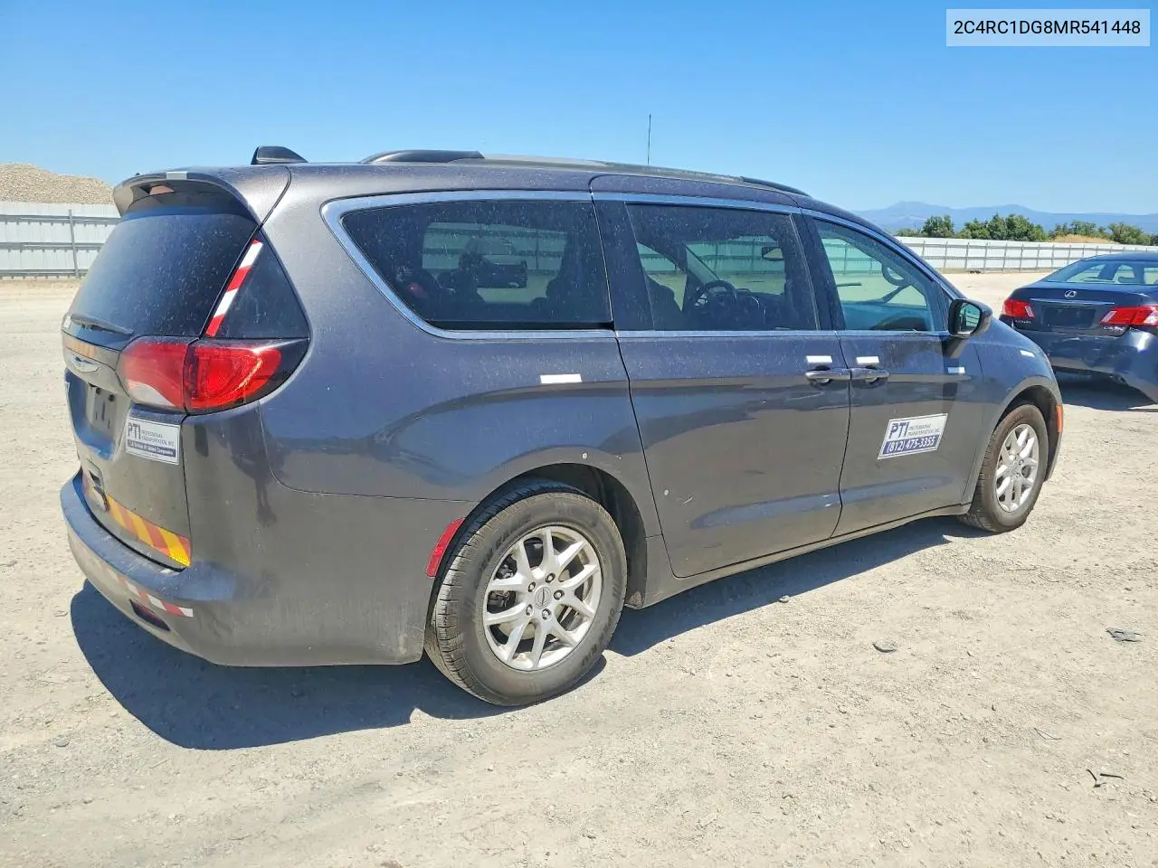 2021 Chrysler Voyager Lxi VIN: 2C4RC1DG8MR541448 Lot: 61557956