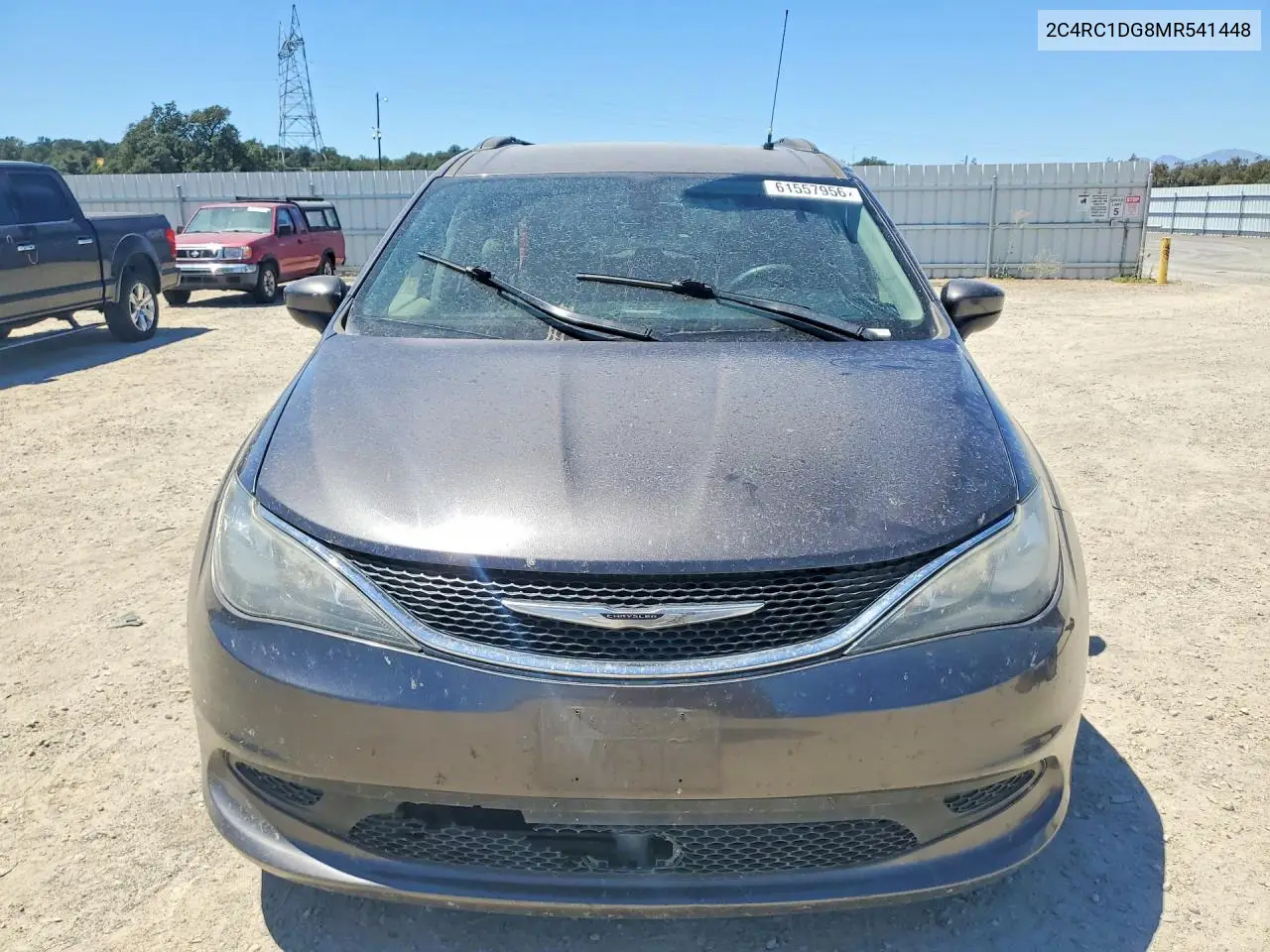 2021 Chrysler Voyager Lxi VIN: 2C4RC1DG8MR541448 Lot: 61557956