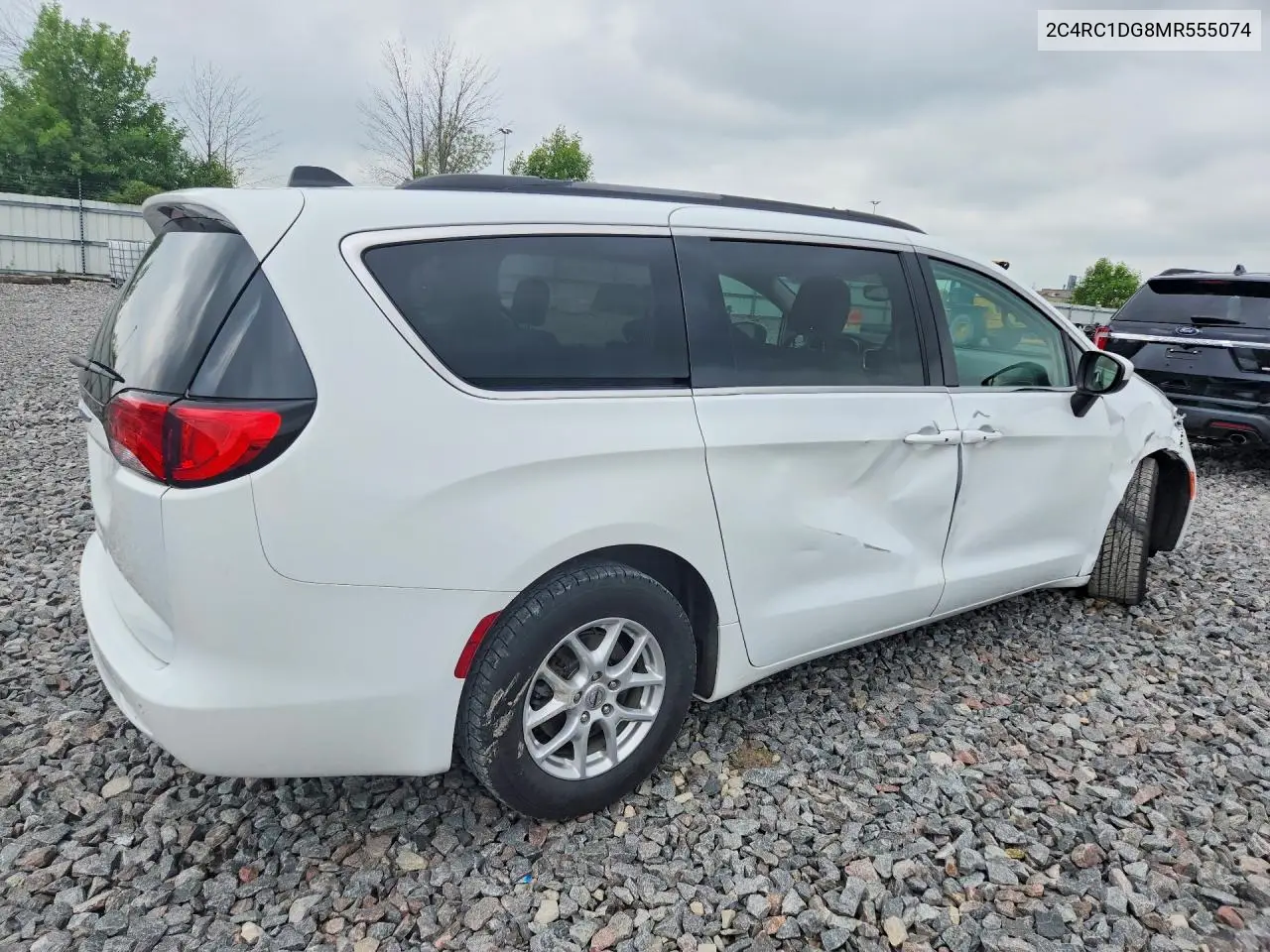2021 Chrysler Voyager Lxi VIN: 2C4RC1DG8MR555074 Lot: 85450395