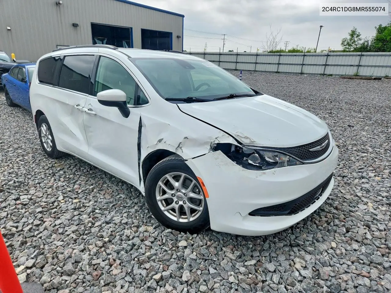 2021 Chrysler Voyager Lxi VIN: 2C4RC1DG8MR555074 Lot: 85450395