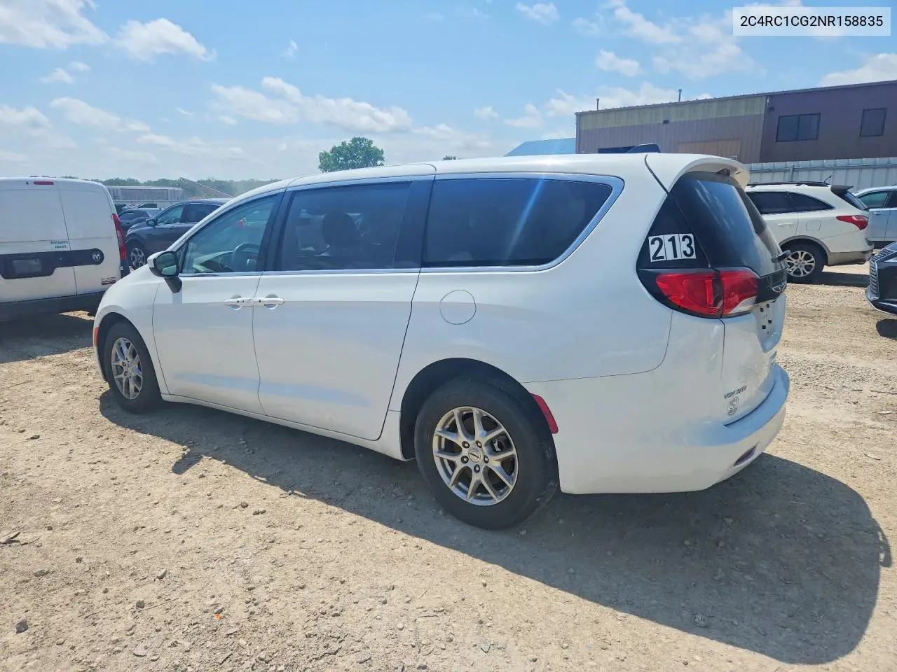 2022 Chrysler Voyager Lx VIN: 2C4RC1CG2NR158835 Lot: 56575426