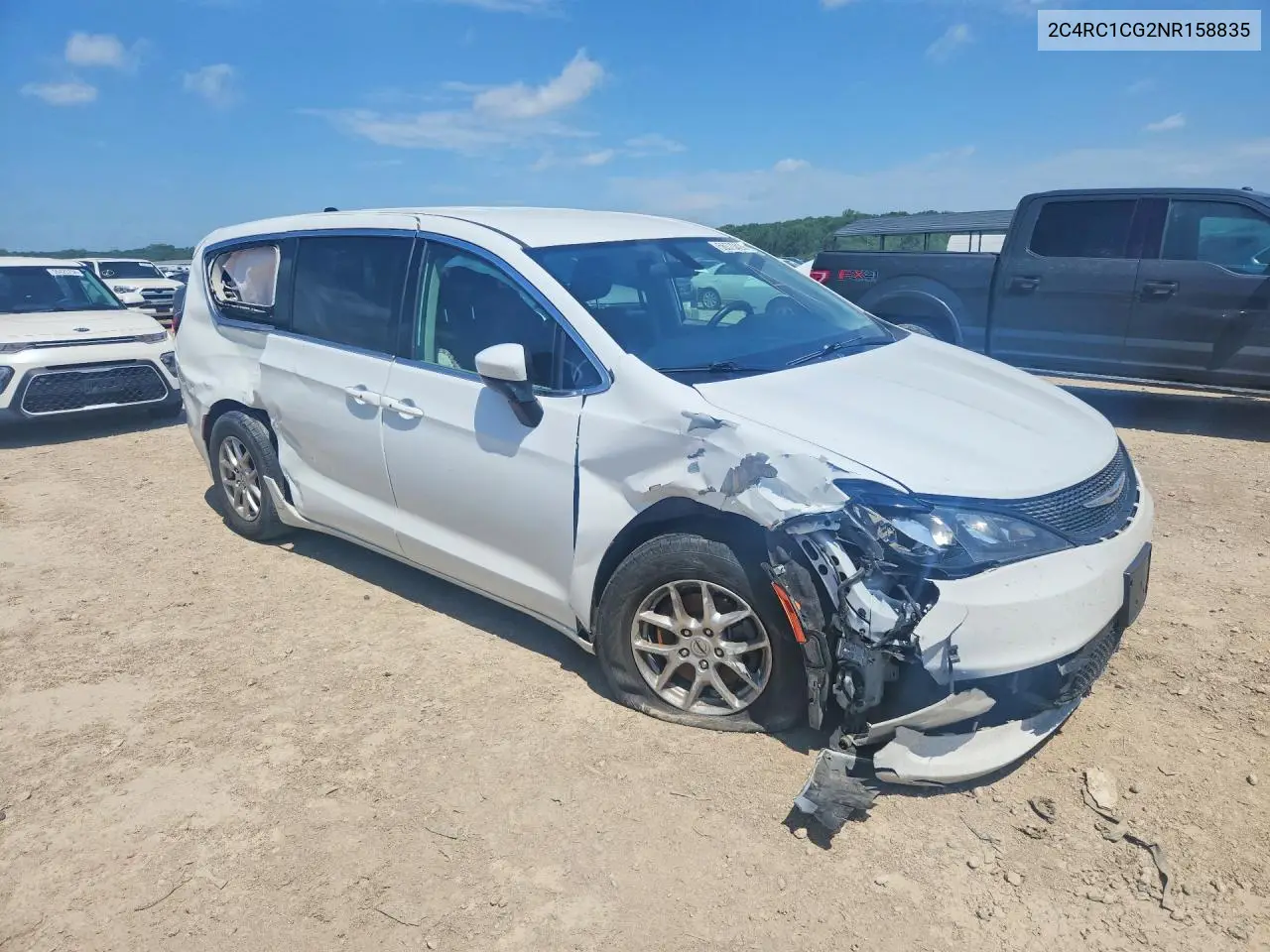 2022 Chrysler Voyager Lx VIN: 2C4RC1CG2NR158835 Lot: 56575426