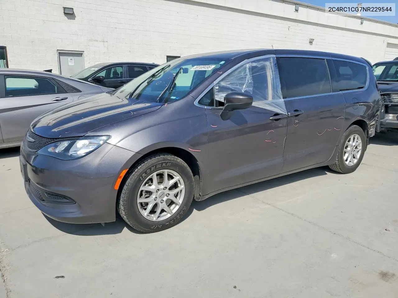 2022 Chrysler Voyager Lx VIN: 2C4RC1CG7NR229544 Lot: 59169496