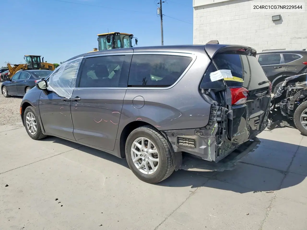 2022 Chrysler Voyager Lx VIN: 2C4RC1CG7NR229544 Lot: 59169496