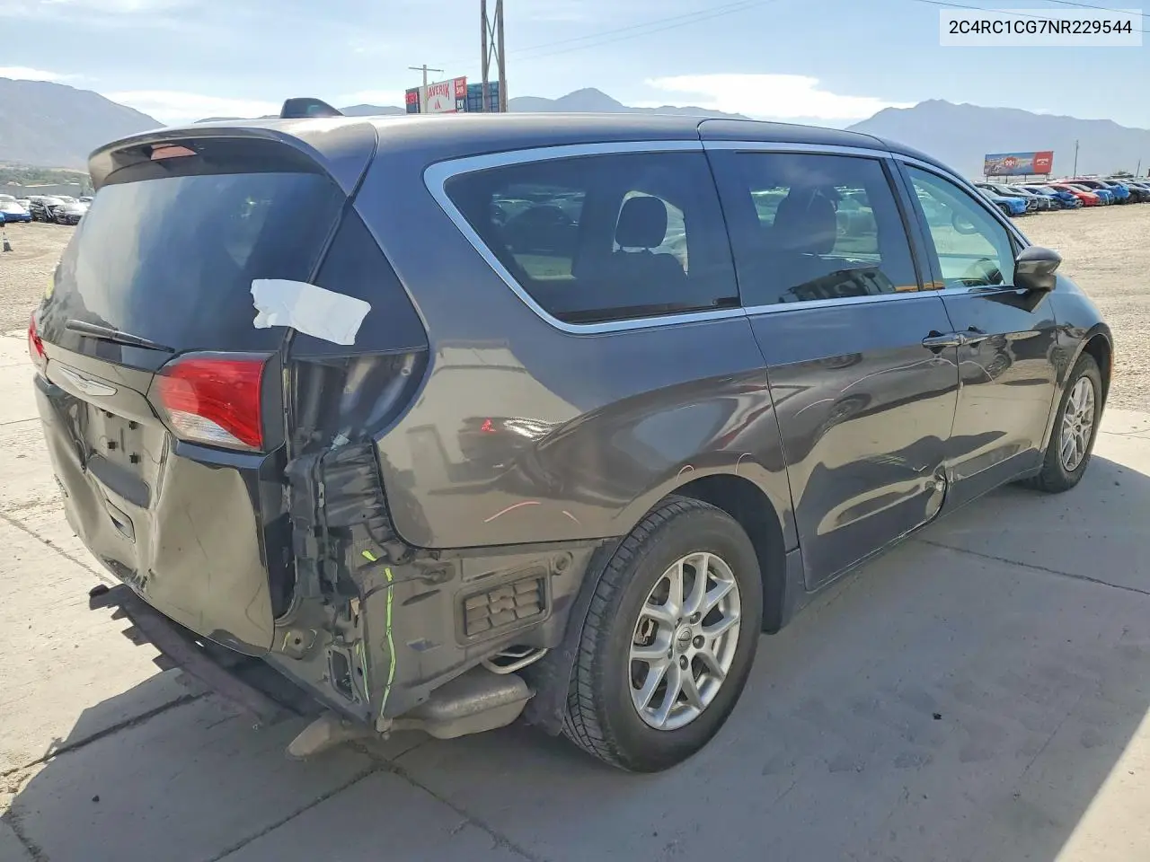 2022 Chrysler Voyager Lx VIN: 2C4RC1CG7NR229544 Lot: 59169496