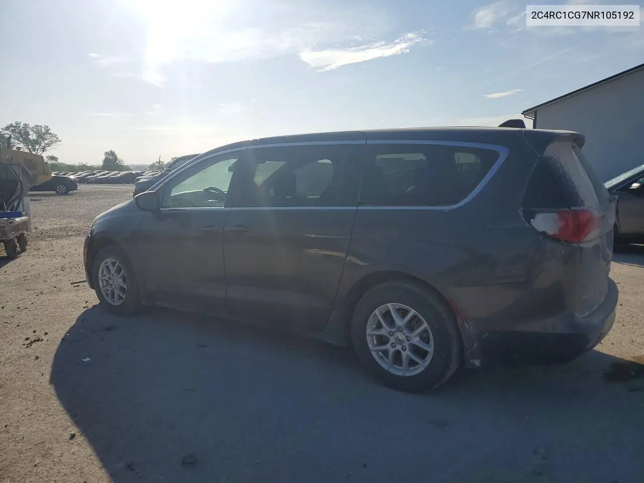 2022 Chrysler Voyager Lx VIN: 2C4RC1CG7NR105192 Lot: 59336646