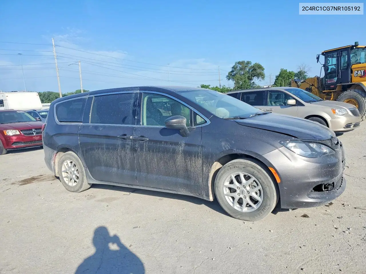 2022 Chrysler Voyager Lx VIN: 2C4RC1CG7NR105192 Lot: 59336646