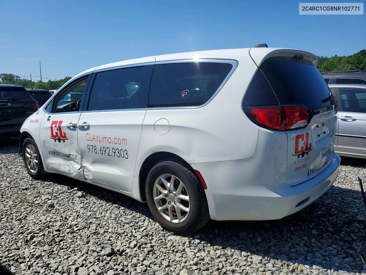 2022 Chrysler Voyager Lx VIN: 2C4RC1CG8NR102771 Lot: 60241776