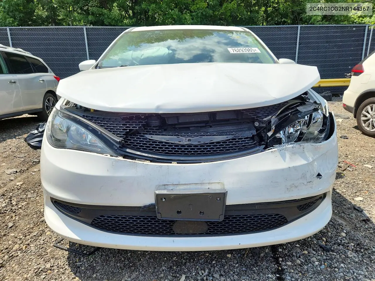 2022 Chrysler Voyager Lx VIN: 2C4RC1CG2NR144367 Lot: 76293985