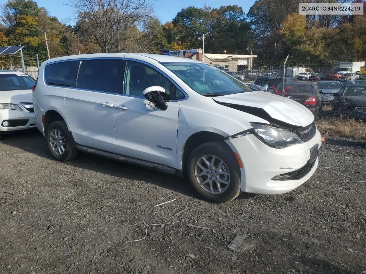 2C4RC1CG4NR224219 2022 Chrysler Voyager Lx
