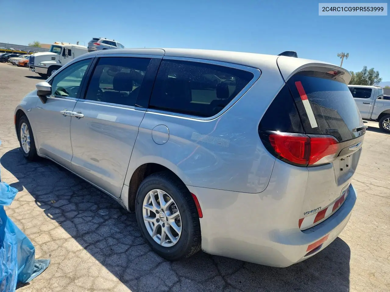 2023 Chrysler Voyager- R&D- Cln Title- Pri Fleet VIN: 2C4RC1CG9PR553999 Lot: 60531486