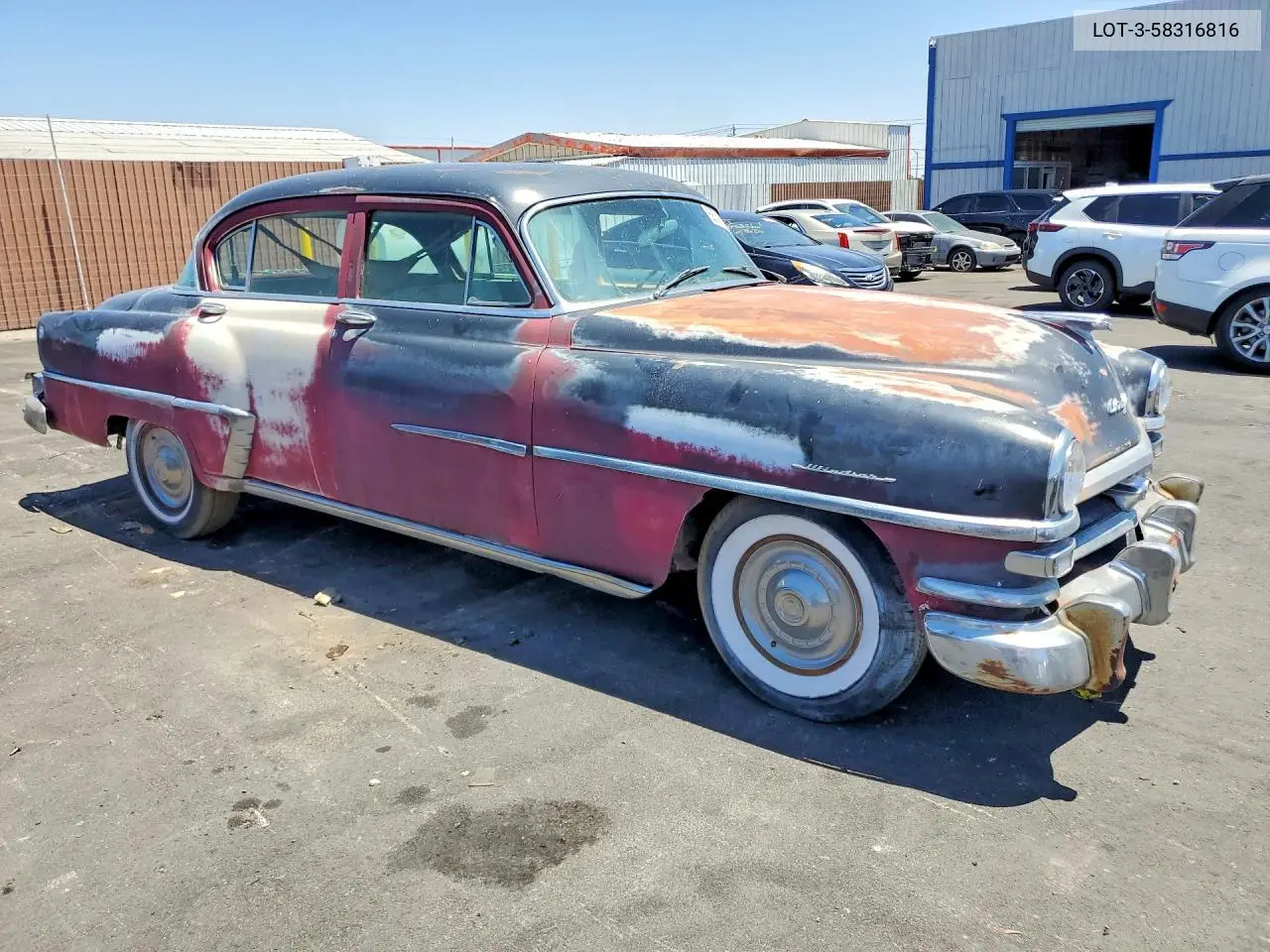 1953 Chrysler Windsor VIN: 70134845 Lot: 58316816