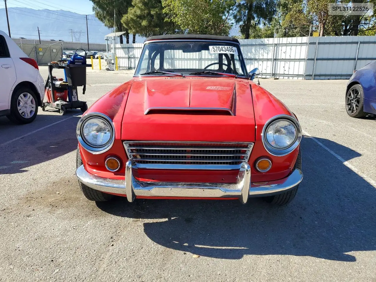 1969 Datsun 1600 VIN: SPL31122526 Lot: 57043406