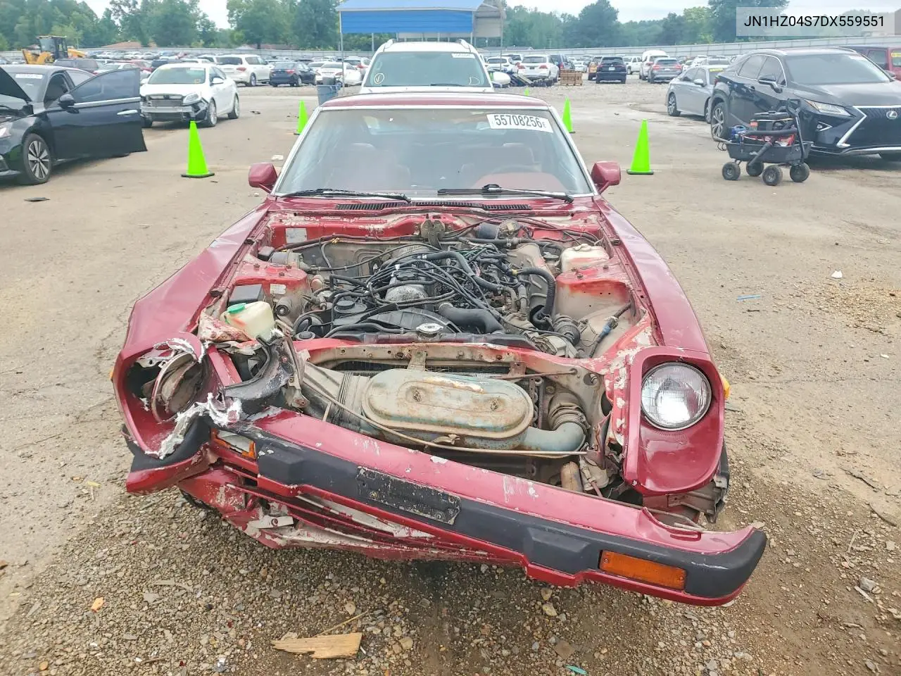 1983 Datsun 280Zx VIN: JN1HZ04S7DX559551 Lot: 55708256