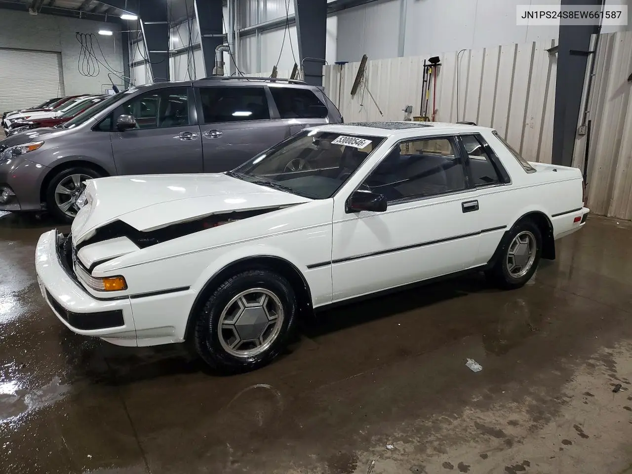 1984 Datsun 200Sx VIN: JN1PS24S8EW661587 Lot: 53000546