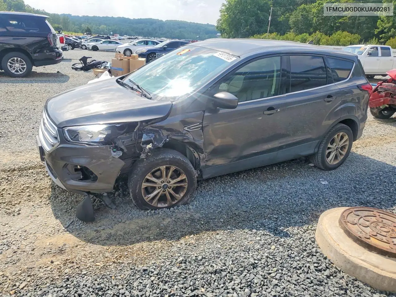 2019 Datsun Escape Se VIN: 1FMCU0GD0KUA60281 Lot: 59837386
