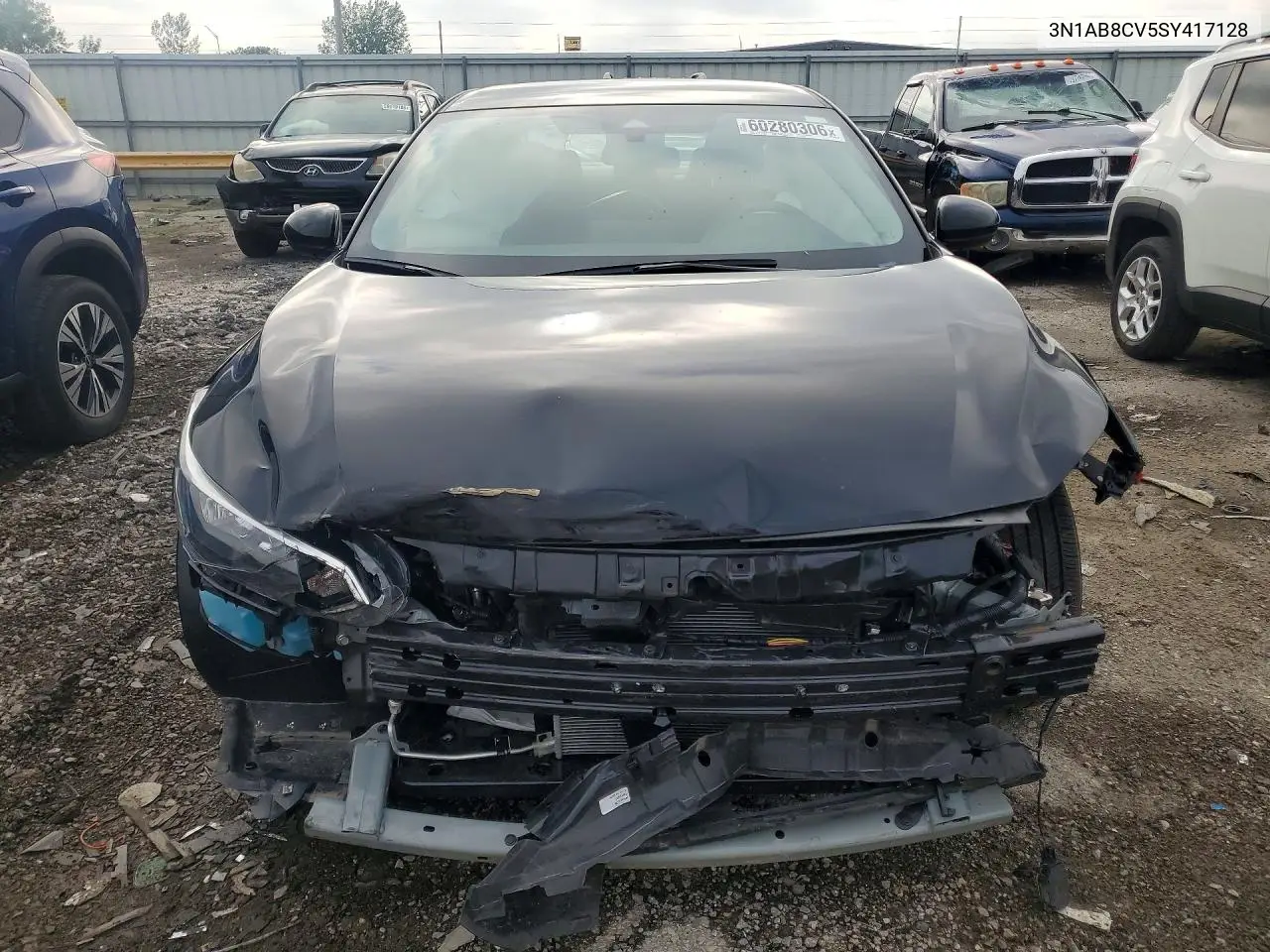 2025 Datsun Sentra VIN: 3N1AB8CV5SY417128 Lot: 60280306