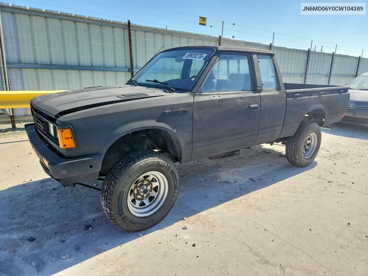 1982 Datsun 720 King Cab VIN: JN6MD06Y0CW104389 Lot: 59920276