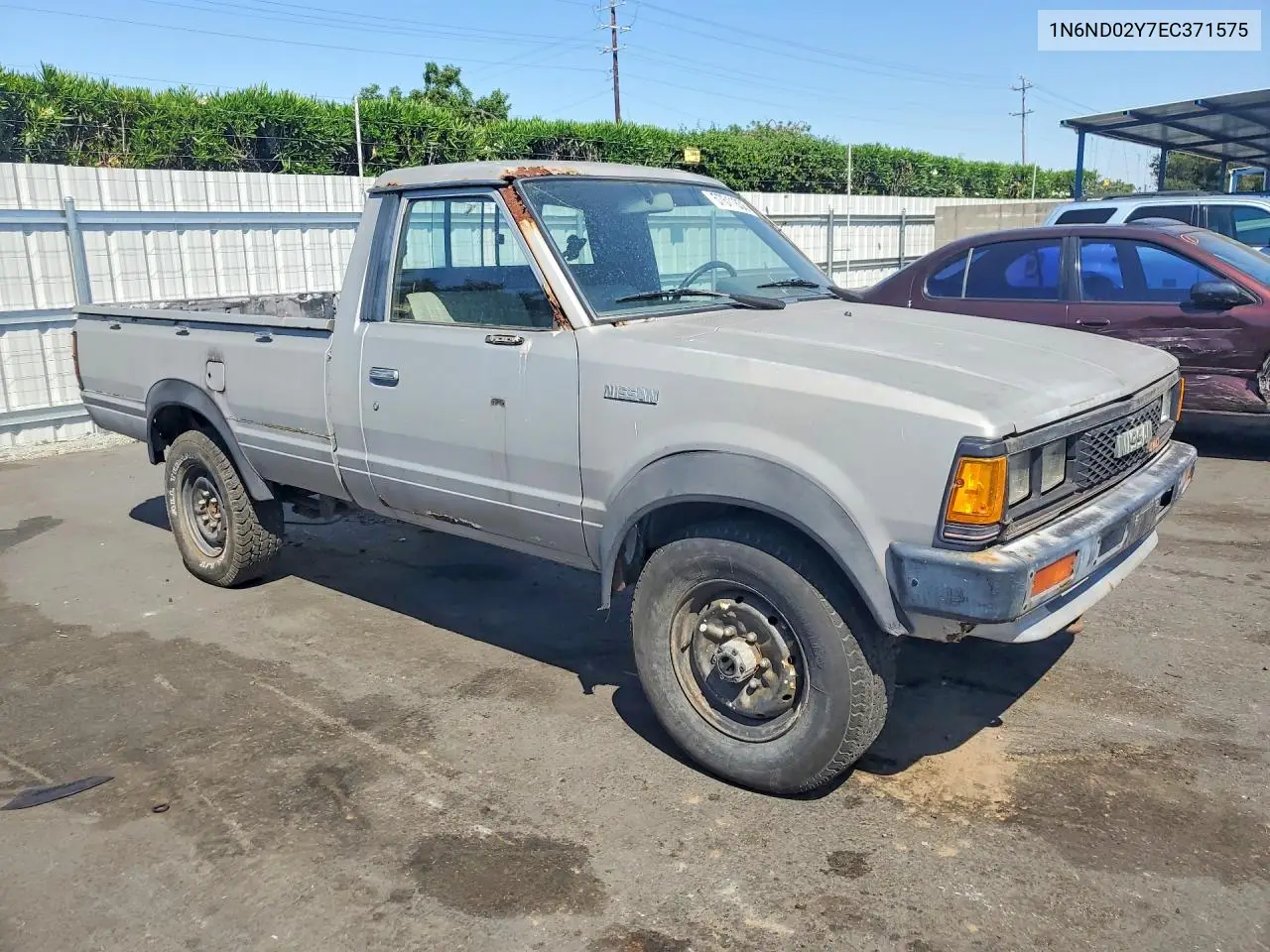 1984 Datsun 720 Long Bed 4X4 VIN: 1N6ND02Y7EC371575 Lot: 57611836